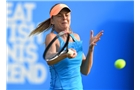 BIRMINGHAM, ENGLAND - JUNE 10:  Daniela Hantuchova of Slovakia in action against Belinda Bencic of Switzerland on day two of the Aegon Classic at Edgbaston Priory Club on June 10, 2014 in Birmingham, England.  (Photo by Tom Dulat/Getty Images)